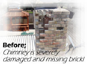 Chimney Brick Repair Dallas